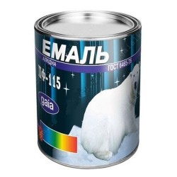 Краска Эмаль ПФ-115 серая 0,9кг Картинка
